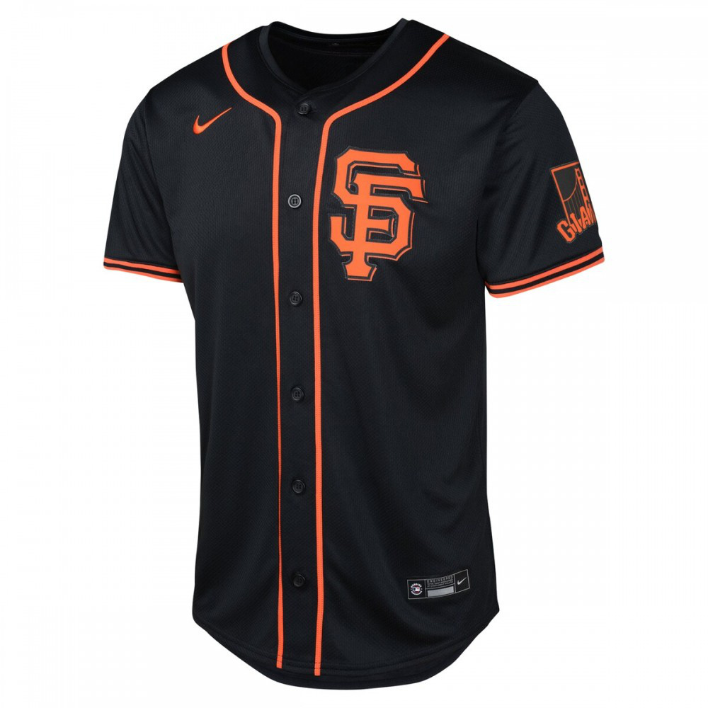 San Francisco Giants Youth Alternate Limited Jersey - Black-Pro Kit Vault | Brand New 26/27 Sports Jerseys
